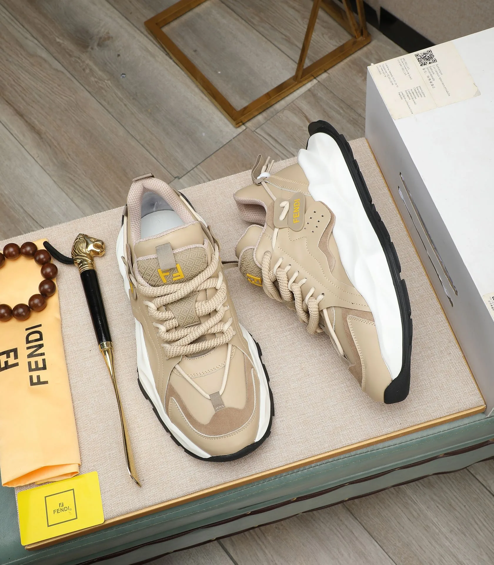 Men's clothing and shoes 💰580 🕷🕷【FENDI】FENDI fashionable casual men's shoes🇨🇳Original official website 1:1 model opening, new models are available first💯Not high-profile but avant-garde, simple, low-key and fashionable, super versatile style🌿Made of original cowhide➕Pigskin lining🎋The version is comfortable on the feet, so rigorous for any small place, first-class workmanship🍍38-44 Large quantities in stock